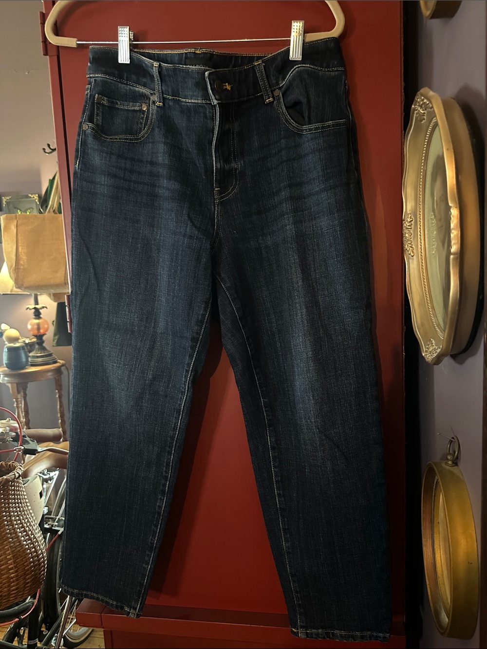 Talbots Dark Blue Cropped Jeans